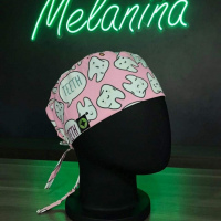 Gorro quirúrgico anti fluidos